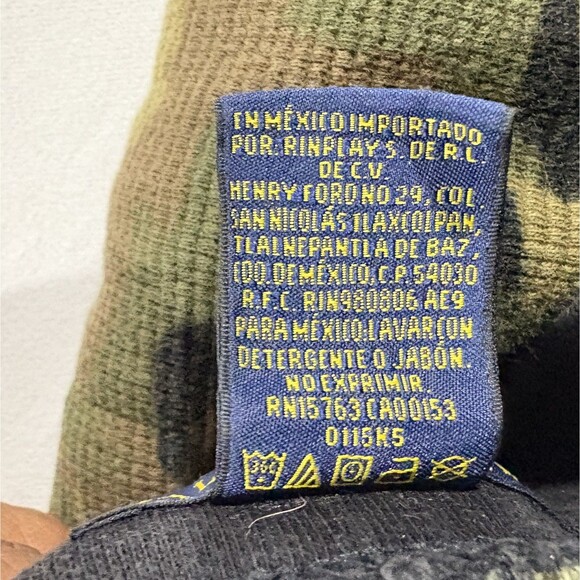 Polo Ralph Lauren Shorts Camouflage Waffle Knit Green Camo Cotton Mens Sz S - Picture 7 of 8